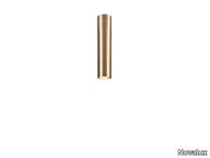 COLLINS PL - Satin brass ceiling lamp _ Novalux