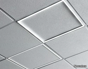 FRAME PANEL - Powder coated aluminium Lamp for false ceiling _ Novalux