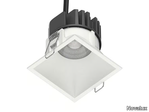 KONE - Square LED recessed aluminium spotlight _ Novalux