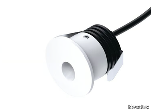 NEWSTEP - Round LED recessed aluminium spotlight _ Novalux