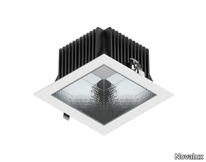 NIK - Square LED recessed aluminium spotlight _ Novalux