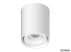 OWL - Adjustable round LED aluminium spotlight _ Novalux