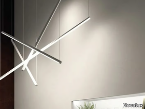 PROFILED TONDO - Linear lighting profile / pendant lamp _ Novalux