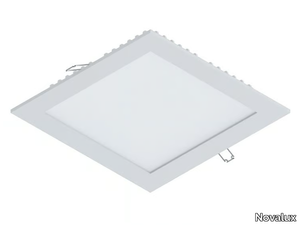 SLIM - Square LED recessed die cast aluminium spotlight _ Novalux