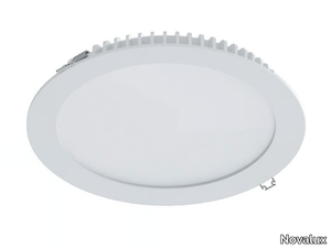 SLIM - Round LED recessed die cast aluminium spotlight _ Novalux