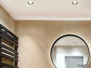 SPIRIT - Round recessed powder coated aluminium spotlight _ Novalux