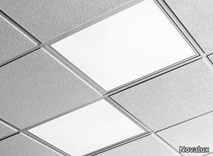 THE PANEL IP65 - Powder coated aluminium Lamp for false ceiling _ Novalux