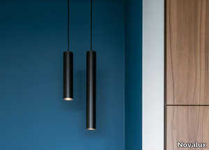 TUBO - Aluminium ceiling lamp / pendant lamp _ Novalux