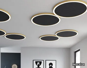 HALOS ACOUSTIC - LED acoustic wall lamp _ Novalux