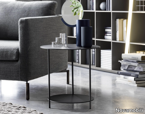 CIRCLE - Metal coffee table _ Novamobili