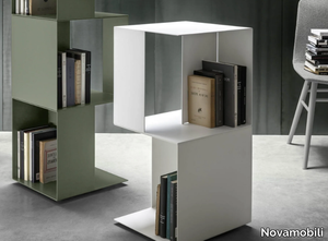 FREEBOOK - Metal bookcase _ Novamobili