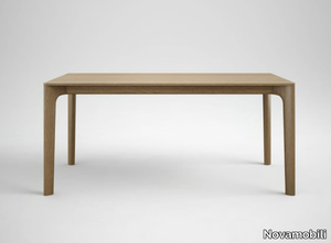 LEVEL - Extending rectangular oak table _ Novamobili