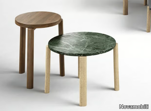 FLY - Round marble coffee table _ Novamobili