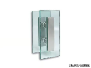 PERLA - Glass and steel Shower cabin handle _ Nuova Oxidal