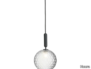 MIIRA 1 OPTIC - Blown glass pendant lamp _ Nuura