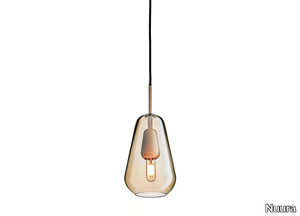 ANOLI 1 SMALL - Blown glass pendant lamp _ Nuura