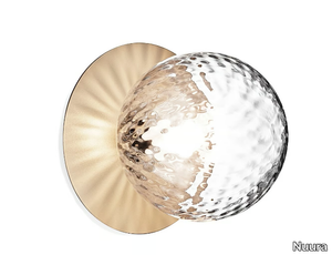 LIILA 1 MEDIUM OPTIC - Blown glass wall lamp / ceiling lamp _ Nuura