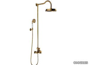 ARMANCE AM5244/6 - Thermostatic shower panel with overhead shower and hand shower _ OMNIRES