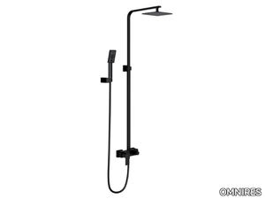 BARETTI BA7844 - Shower panel with hand shower and overhead shower _ OMNIRES