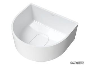 CADENCE M+ CADENCE420 - Countertop composite material washbasin _ OMNIRES