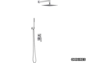 FRESH SYSFR17 - Shower set with hand shower and overhead shower _ OMNIRES