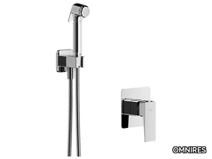 PARMA SYSPMBI1 - 2 hole wall-mounted bidet mixer with spray _ OMNIRES