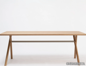 BAI WOOD - Rectangular table _ ONDARRETA