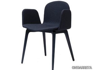 BOB XL - Fabric chair with armrests _ ONDARRETA