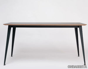 DON - Rectangular wooden high table _ ONDARRETA