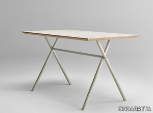 BAI STEEL - Rectangular table _ ONDARRETA