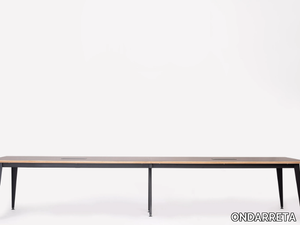 DON DOUBLE - Rectangular wooden table _ ONDARRETA