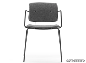 DON - Fabric chair with armrests _ ONDARRETA