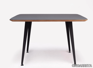 DON - Square wooden table _ ONDARRETA