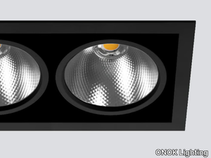 CARDAN 90.2 - Recessed LED multiple spotlight _ ONOK Lighting