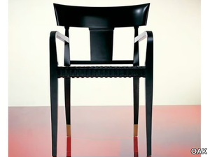 SC1020/A - Wooden chair with armrests _ OAK