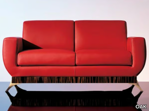SC1010/2P - 2 seater leather sofa _ OAK