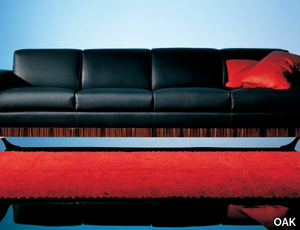 SC1010/4P - 4 seater leather sofa _ OAK