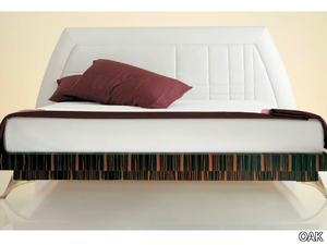SC1037 - Double bed with upholstered headboard _ OAK