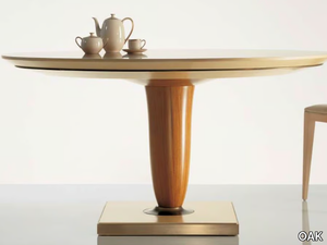 SC1027 - Round wooden table _ OAK