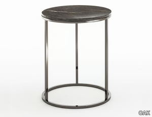 SOLFERINO SC5049 - Marble side table _ OAK