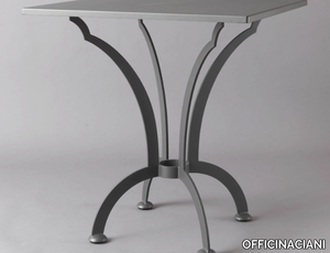 ARCHI - Square stainless steel garden table _ OFFICINACIANI