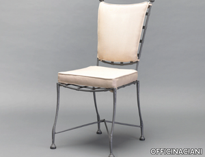 INTRECCIO - Stainless steel garden chair _ OFFICINACIANI