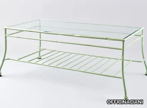 BAMBOO - Rectangular crystal garden side table _ OFFICINACIANI