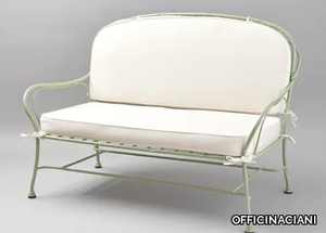 BAMBOO - 2 seater stainless steel garden sofa _ OFFICINACIANI