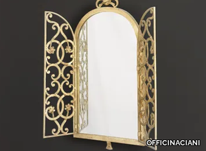 HF2000MI - Framed wall-mounted wrought iron mirror _ OFFICINACIANI