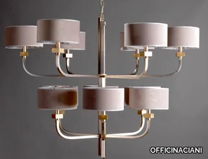 JACKIE - Brass chandelier _ OFFICINACIANI