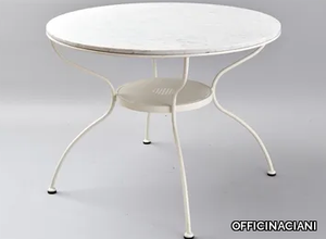 ROMBI - Round garden table _ OFFICINACIANI