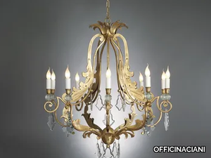 MAROT - Iron chandelier with crystals _ OFFICINACIANI