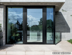 NOVA - Pivot glass entry door _ OIKOS VENEZIA