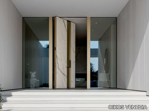 SYNUA - Pivot Laminam® entry door _ OIKOS VENEZIA